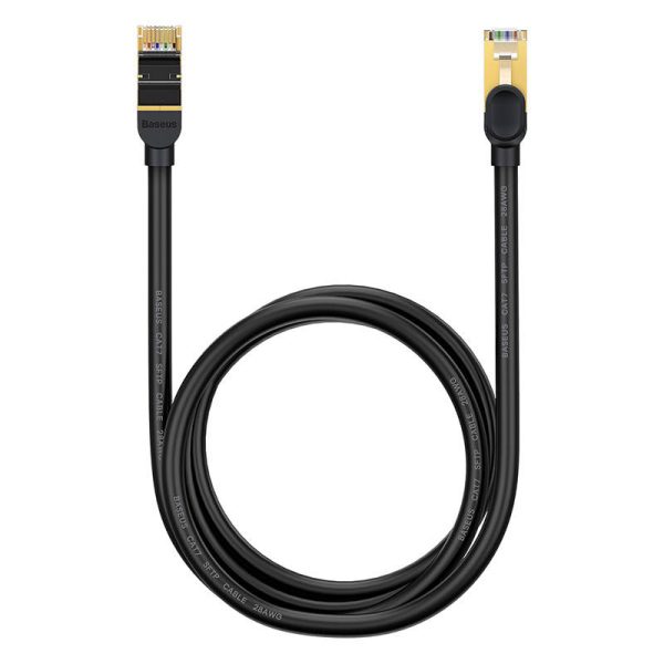 Baseus Ethernet RJ45, 10Gbps, 1.5m network cable (black) - Image 2