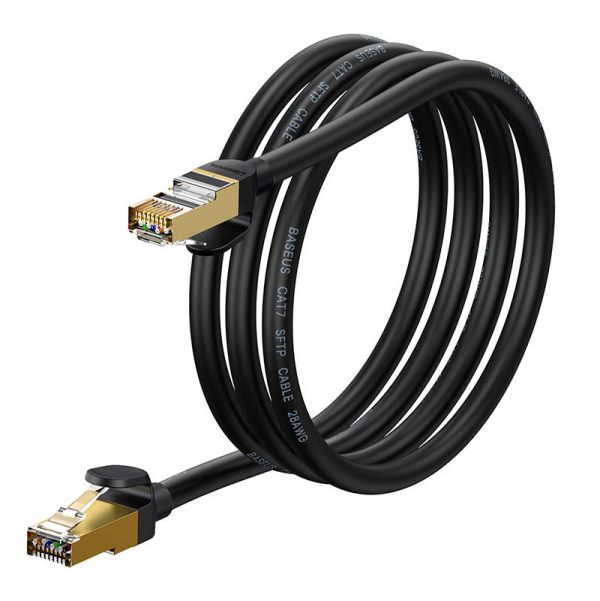 Baseus Ethernet RJ45, 10Gbps, 1.5m network cable (black) - Image 3