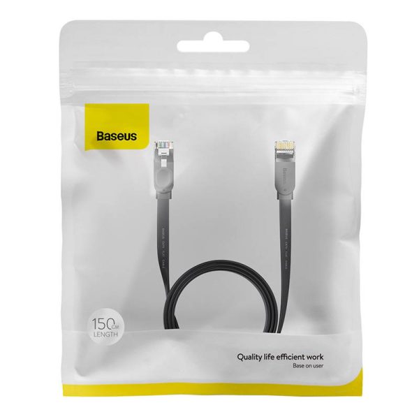 Baseus Ethernet RJ45, 1Gbps, 1.5m network cable (black) - Image 6