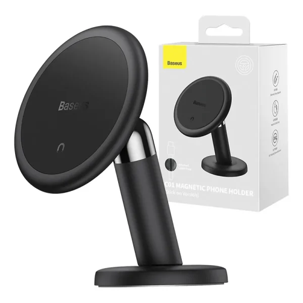 Baseus C01 Magnetic Car Holder for Dashboard (black) - Image 6