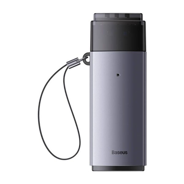 Baseus Lite Series SD/TF memory card reader, USB (gray) - Image 2