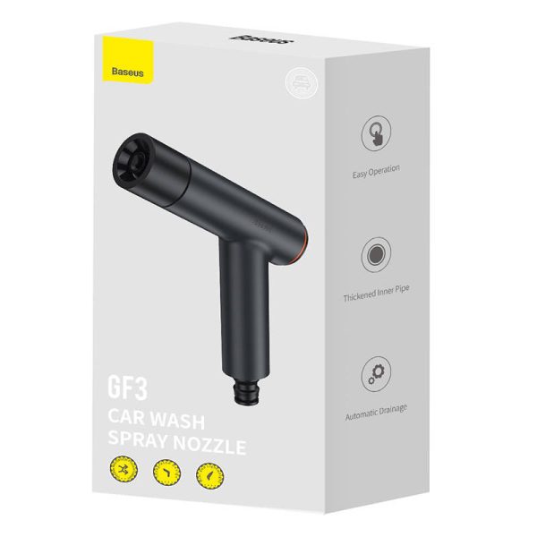 Watering nozzle for the Baseus GF3 garden hose (black) — изображение 5