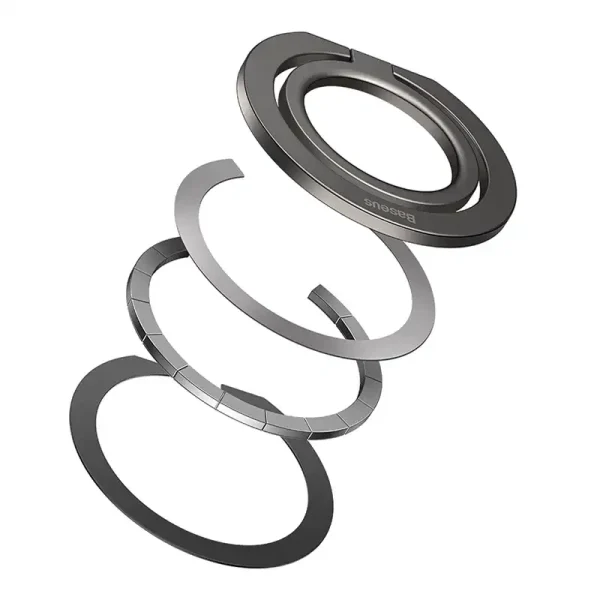 Baseus Halo Ring holder for phones (Grey) - Image 4