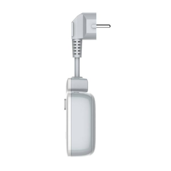 Power strip with 2 AC sockets, 3x USB, USB-C, LDNIO SE2435, 2500W (white) - Image 6