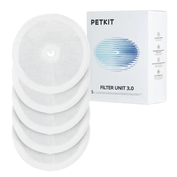 Replacement filters for PetKit Eversweet fountain (5pcs) - Image 4