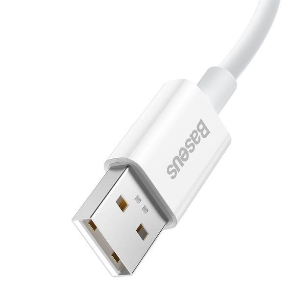 Baseus Superior Series Cable USB to USB-C, 65W, PD, 2m (white) - Image 4