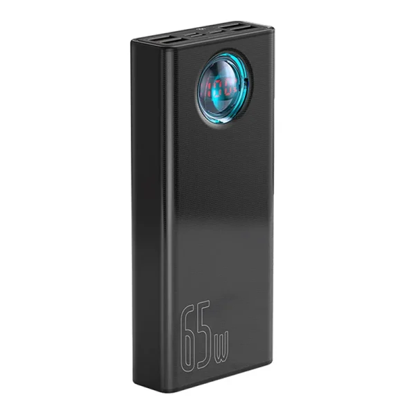 Powerbank Baseus Amblight 30000mAh, 4xUSB, USB-C, 65W (black) - Image 3