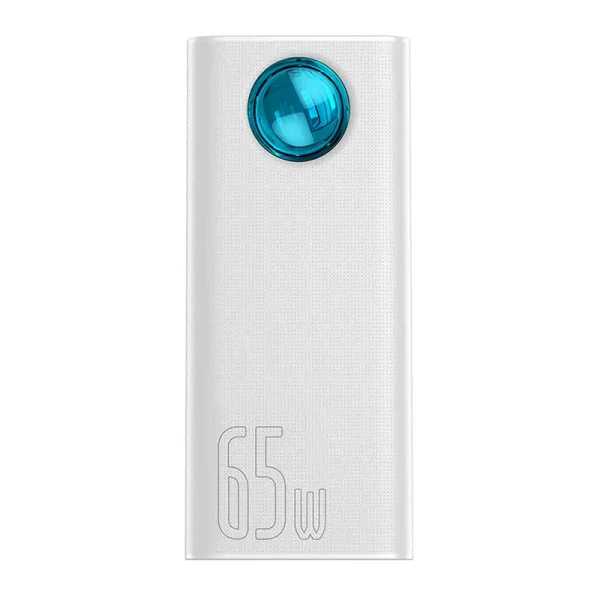 Powerbank Baseus Amblight 30000mAh, 4xUSB, USB-C, 65W (white) - Image 2