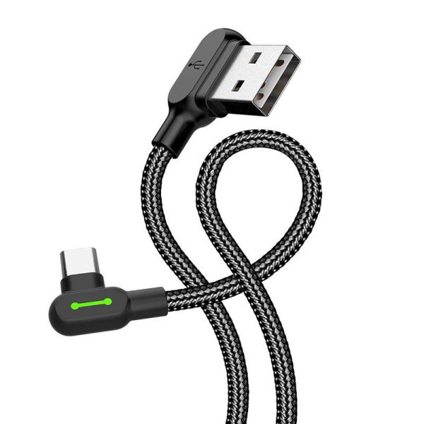 USB to USB-C cable Mcdodo CA-5280 LED, 1.8m (black) - Image 2