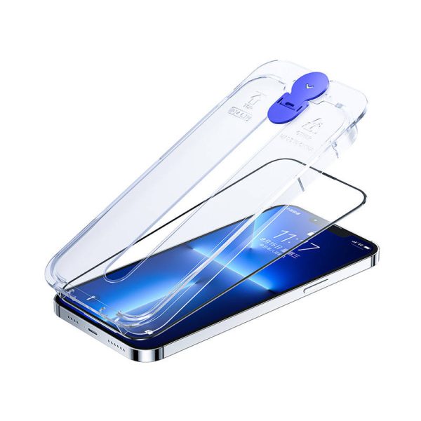 Full screen tempered glass Joyroom Easy Fit JR-H11 for Apple iPhone 14 Plus 6.7 " - Image 2