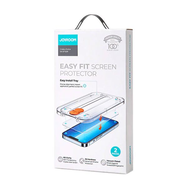 Full screen tempered glass Joyroom Easy Fit JR-H11 for Apple iPhone 14 Plus 6.7 " - Image 3
