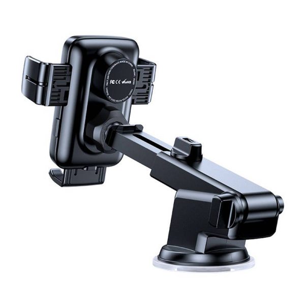 Car Dashboard Holder Joyroom JR-ZS246 with Qi Inductive Charger (Black) - Image 3