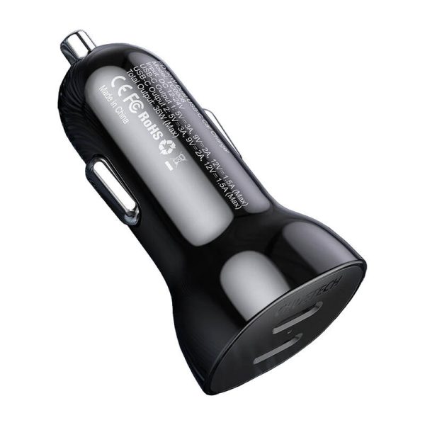 Car charger Choetech TC0008 40W 2x USB-C - Image 2