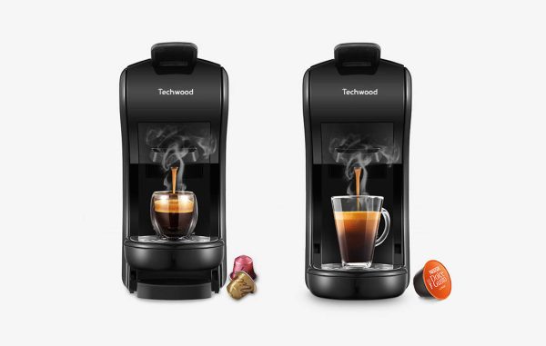Capsule coffee maker  Techwood TCA-196N (black) - Image 2