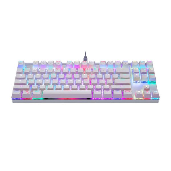 Mechanical gaming keyboard Motospeed CK101 RGB (white) - Image 3