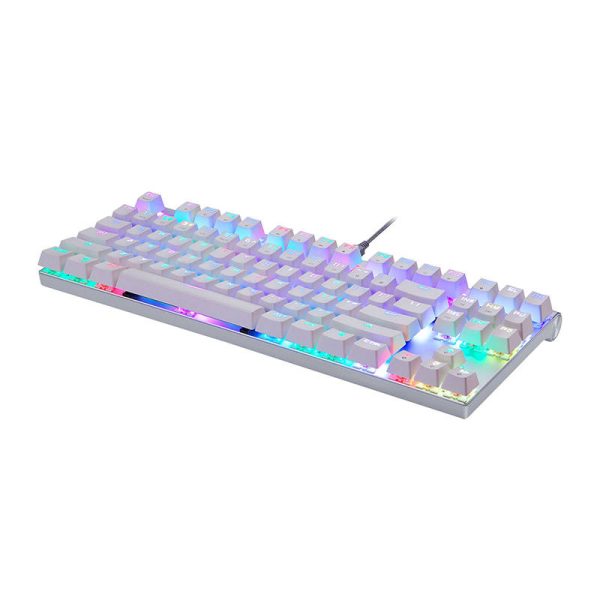 Mechanical gaming keyboard Motospeed CK101 RGB (white) - Image 2
