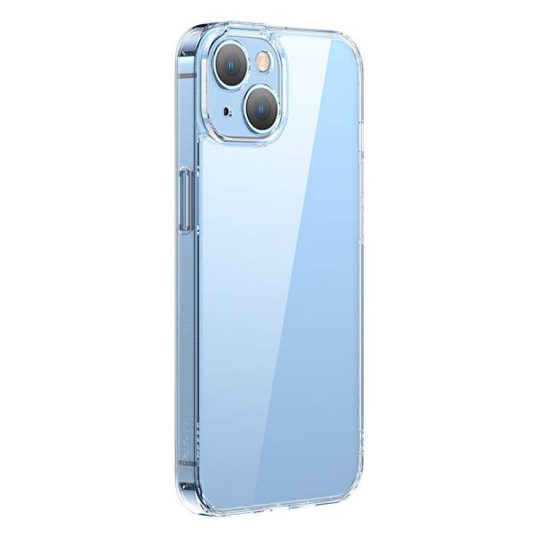 Baseus SuperCeramic Transparent Glass Case and Tempered Glass set for iPhone 14 Plus - Image 3