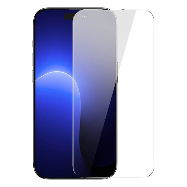 Baseus Crystal Tempered Glass 0.3mm for iPhone 14 Pro (2pcs) - Image 2