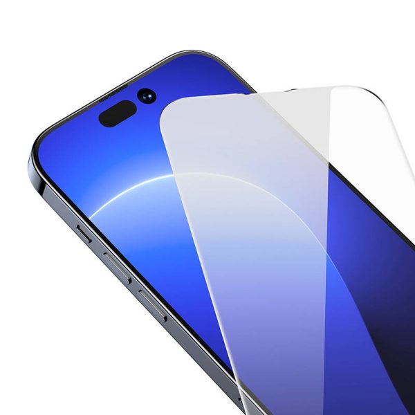 Baseus Crystal Tempered Glass 0.3mm for iPhone 14 Pro (2pcs) - Image 6