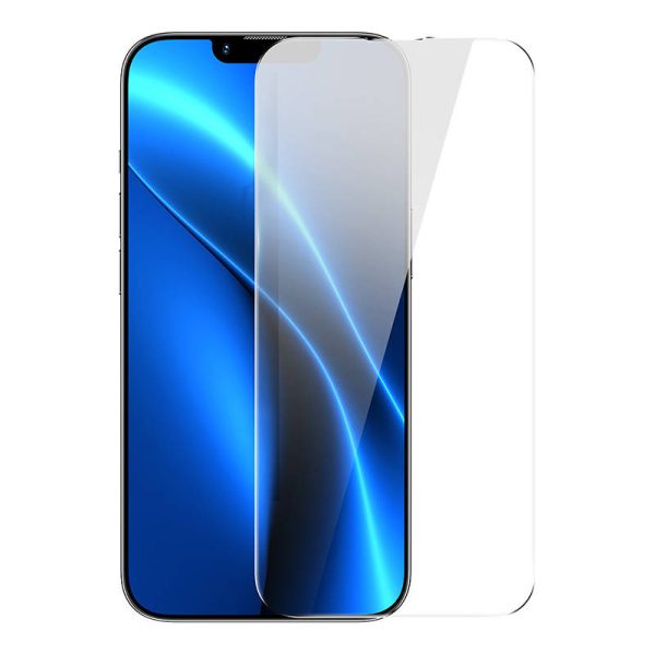 Baseus Crystal Tempered Glass 0.3mm for iPhone 14 Plus/13 Pro Max (2pcs) - Image 2