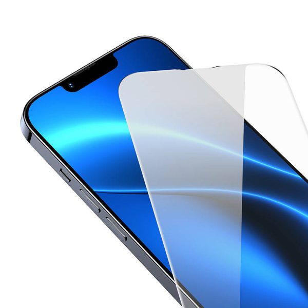 Baseus Crystal Tempered Glass 0.3mm for iPhone 14 Plus/13 Pro Max (2pcs) - Image 5