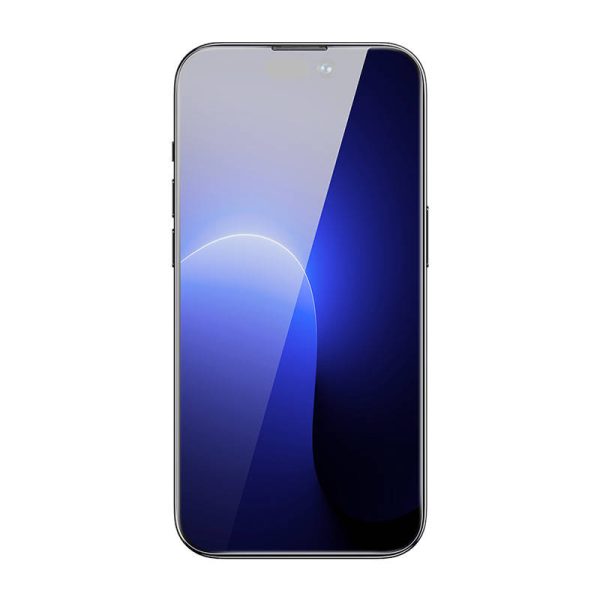 Baseus Crystal Tempered Glass Dust-proof 0.3mm for iPhone 14 Pro (2pcs) - Image 5