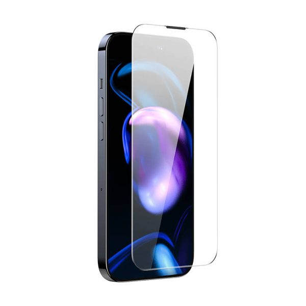 Baseus Crystal Tempered Glass Dust-proof 0.3mm for iPhone 14 Pro Max (2pcs) - Image 2