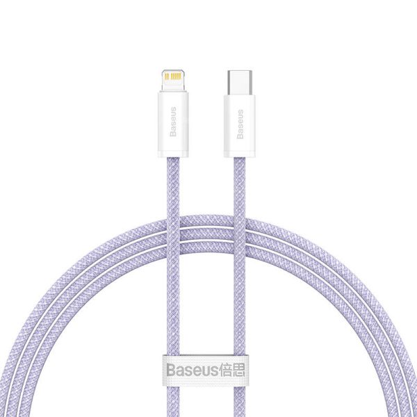 USB-C cable for Lightning Baseus Dynamic 2 Series, 20W, 1m (purple) - Image 2