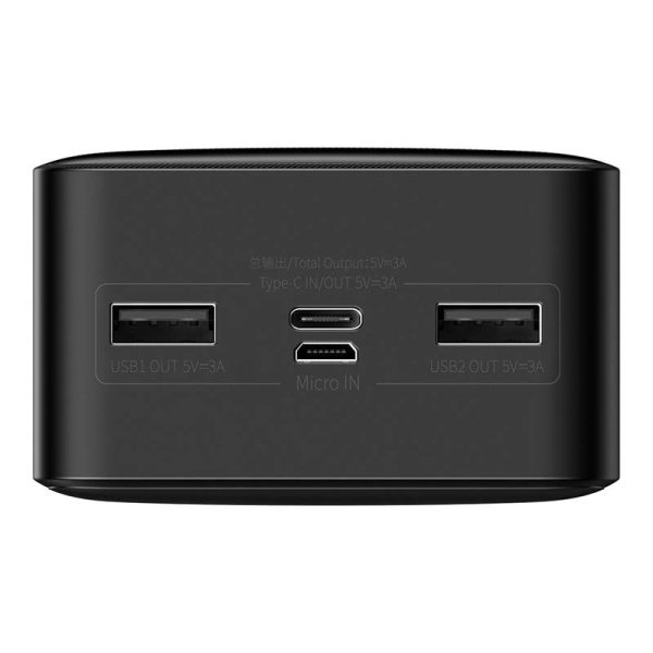 Powerbank Baseus Bipow 30000mAh,15W (black) - Image 6