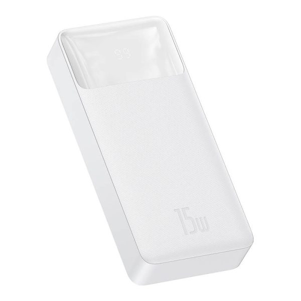 Powerbank Baseus Bipow 20000mAh, 15W (white) - Image 3