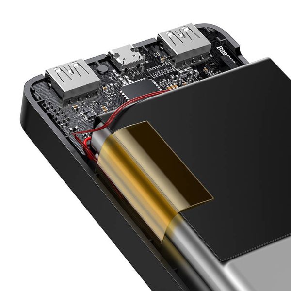 Powerbank Baseus Bipow 10000mAh, 15W (black) - Image 2