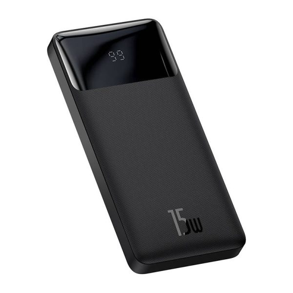 Powerbank Baseus Bipow 10000mAh, 15W (black) - Image 4