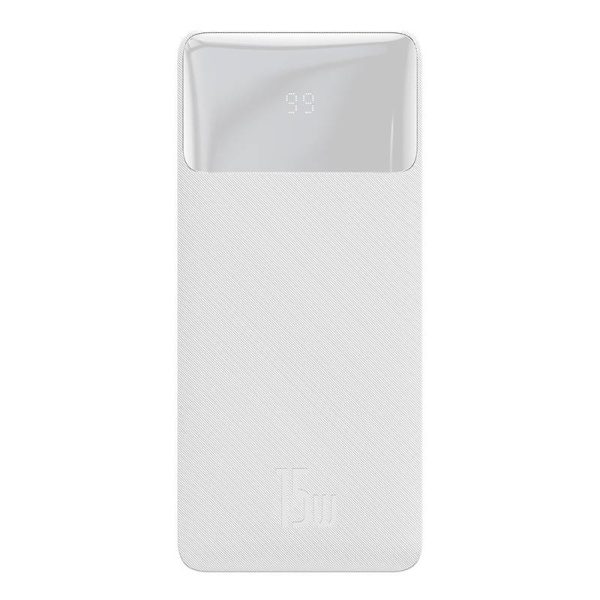 Powerbank Baseus Bipow 30000mAh, 15W (white) - Image 2