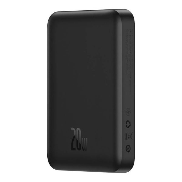 Powerbank Baseus Magnetic Mini 10000mAh, USB-C  20W MagSafe (black) - Image 2
