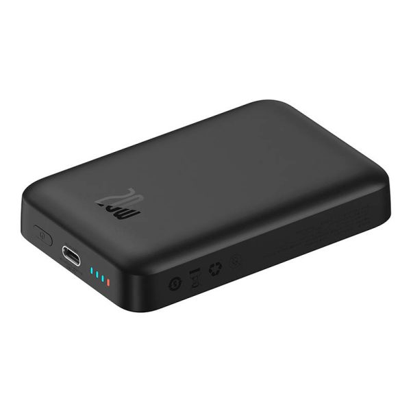Powerbank Baseus Magnetic Mini 10000mAh, USB-C  20W MagSafe (black) - Image 6