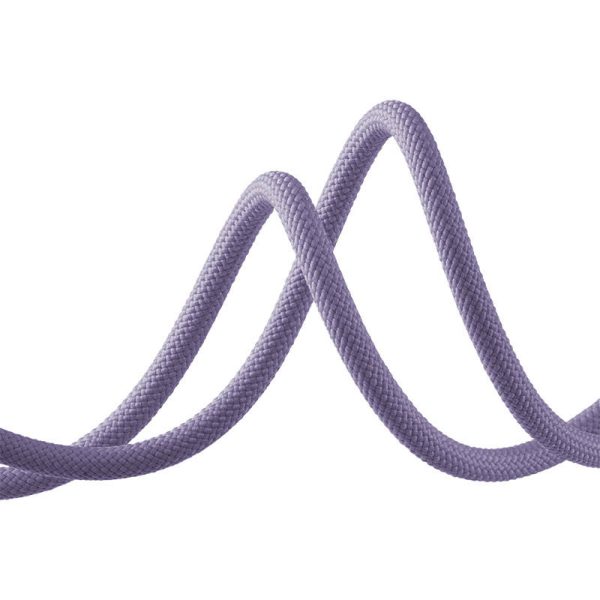 3in1 USB cable Baseus StarSpeed Series, USB-C + Micro + Lightning 3,5A, 1.2m (Purple) - Image 4