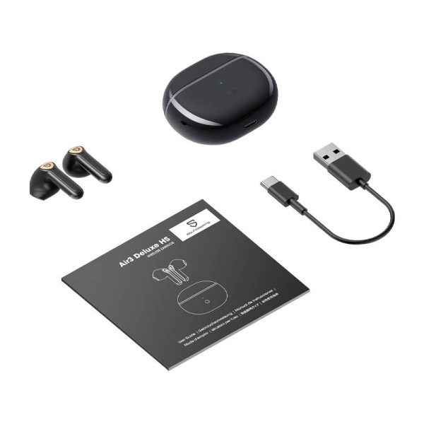 Earphones Soundpeats Air 3 Deluxe HS TWS (black) — изображение 4