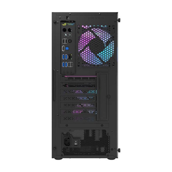Darkflash DK351 computer case (black) + 4 RGB fans - Image 3