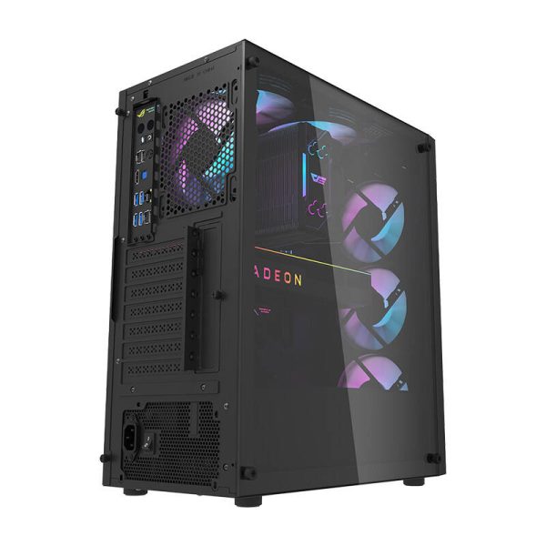 Darkflash DK351 computer case (black) + 4 RGB fans - Image 5