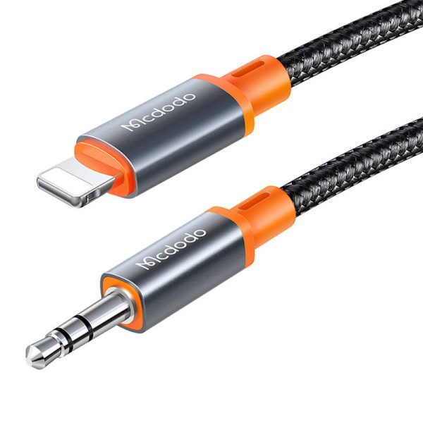 Cable Mcdodo CA-0780 Lightning to 3.5mm AUX mini jack, 1.2m (black) - Image 2