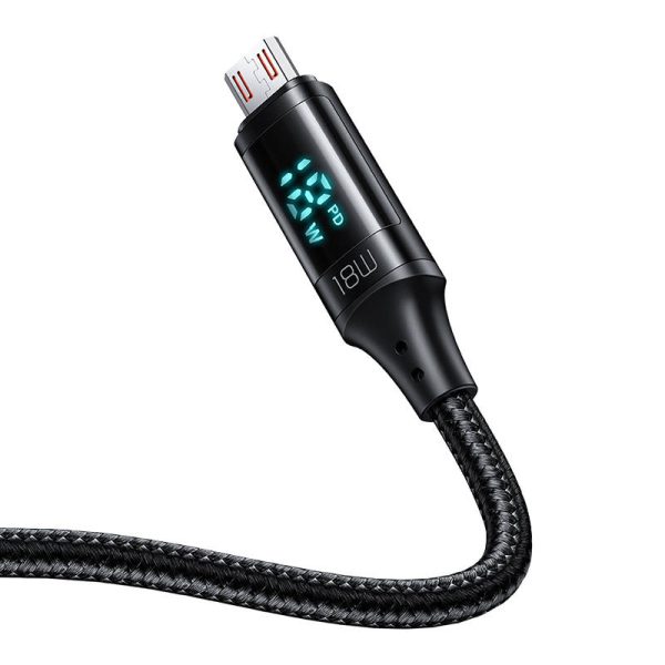 Cable Mcdodo CA-1070 USB to Micro USB, 3A, 1.2m (black) - Image 3