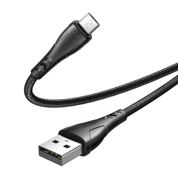 USB to Micro USB cable, Mcdodo CA-7451, 1.2m (black) - Image 3