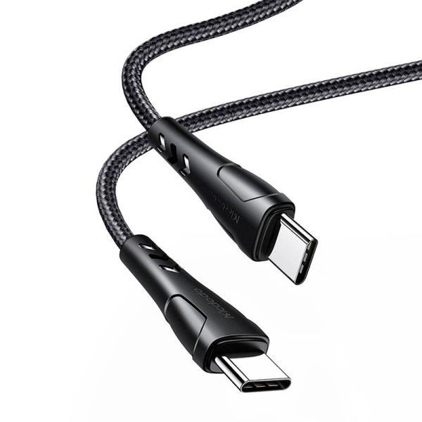 USB-C to USB-C cable Mcdodo CA-7640, PD 60W, 0.2m (black) - Image 2