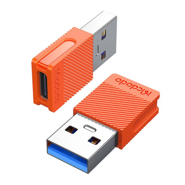 USB-C to USB 3.0 adapter, Mcdodo OT-6550 (orange) - Image 3