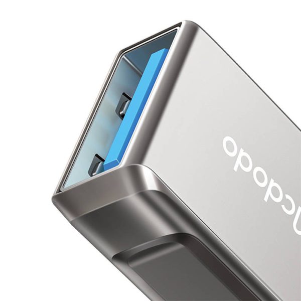 USB 3.0 to USB-C adapter, Mcdodo OT-8730 (gray) - Image 5