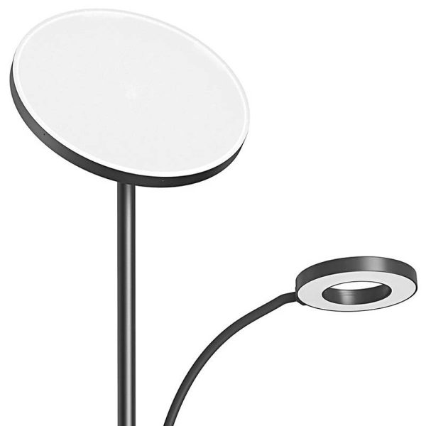 Double Floor Lamp with remote BlitzWill BWL-FL-0001, 36W (black) - Image 2