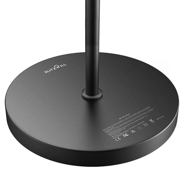 Double Floor Lamp with remote BlitzWill BWL-FL-0001, 36W (black) - Image 4