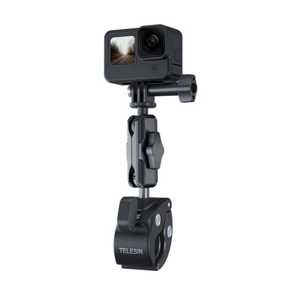 TELESIN Universal Handlebar Tube Clamp Mount for action cameras - Image 3