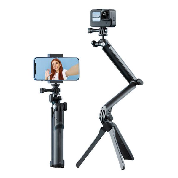 TELESIN 3-Way selfie-stick tripod for sports cameras - Image 2