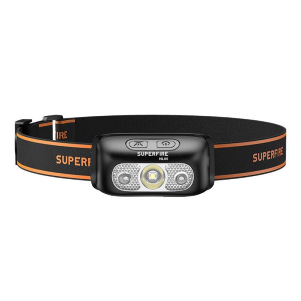 Headlamp Superfire HL05-E, 120lm, USB - Image 2